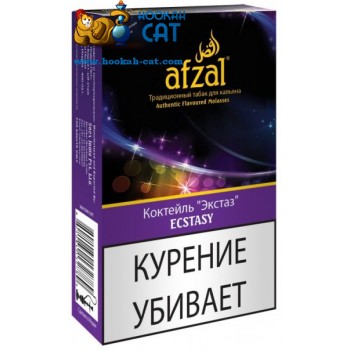 Табак для кальяна Afzal Ecstasy (Афзал Экстази) 40г Акцизный 